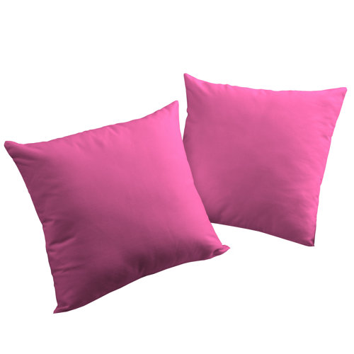Latitude Vive Silk Patchwork Handmade Cushion Cover (Set Of 2